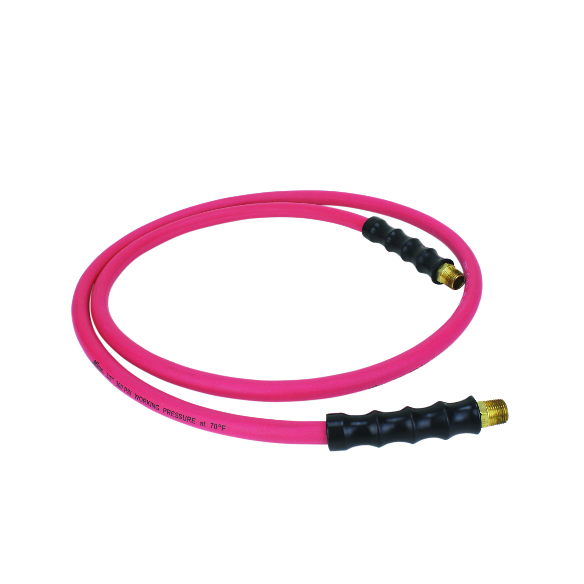 Milton, 3/8in. x 6ft. Leader Hose, 3/8in. NPT, Coupler Size 3/8 in, Model# 2770-6LH